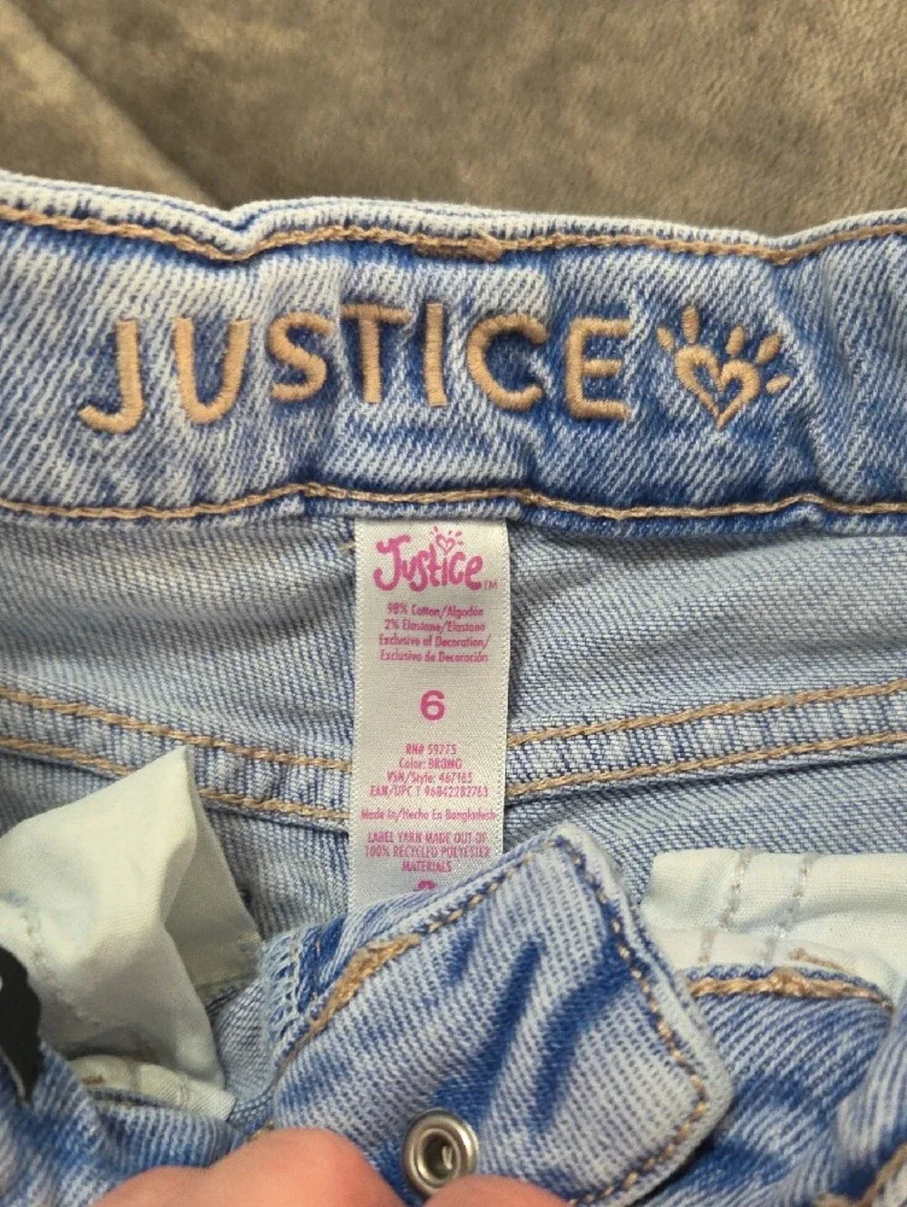 Light Wash Cargo Jeans - Casual Wide Leg